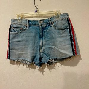 Mother Easy Does It Jean Shorts